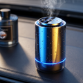 Balventa Cologne Car Air Freshener & Aroma Diffuser - Smart Humidifier, LED Light, and 50ml Essential Oil